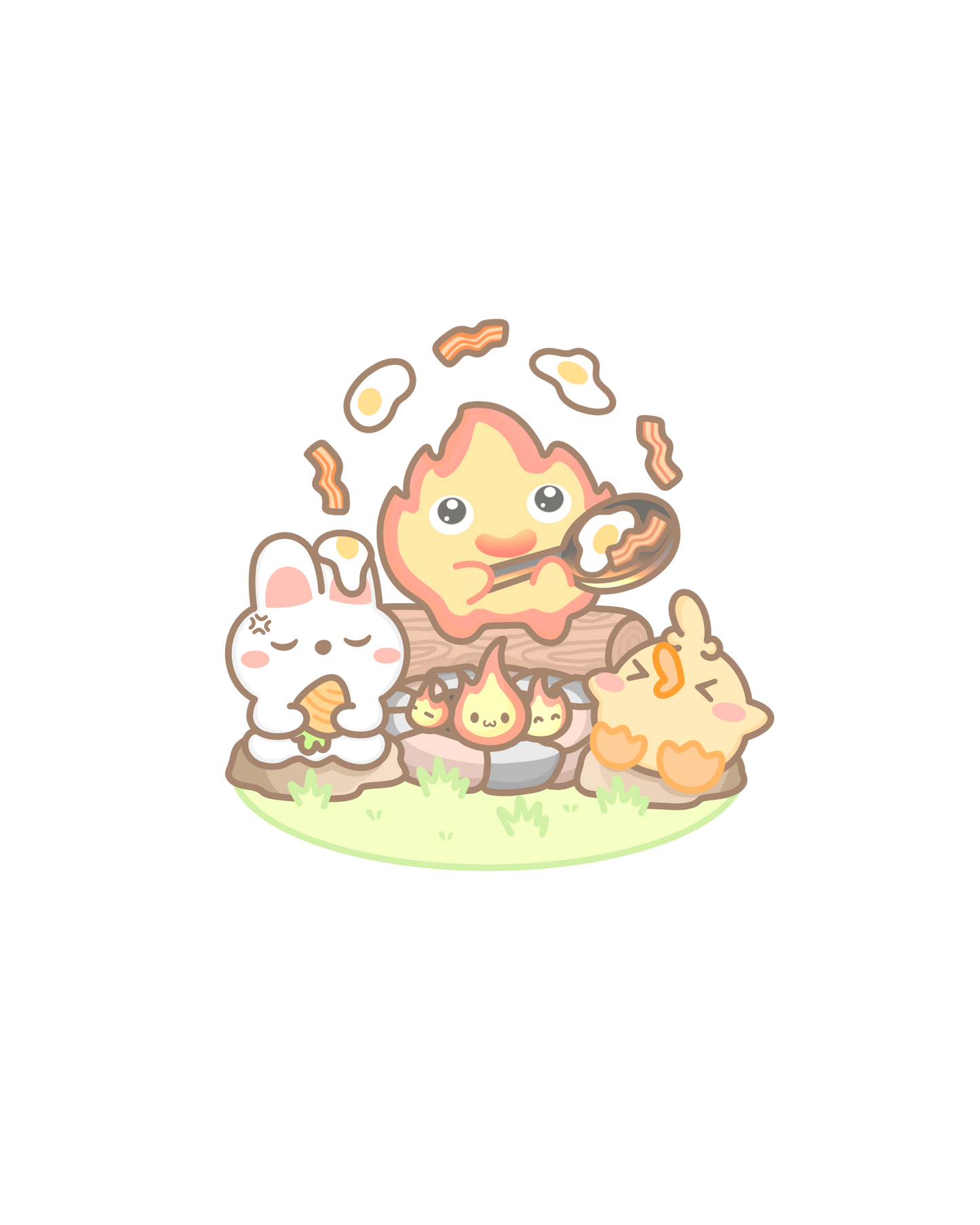 Ghibli Sticker Flakes