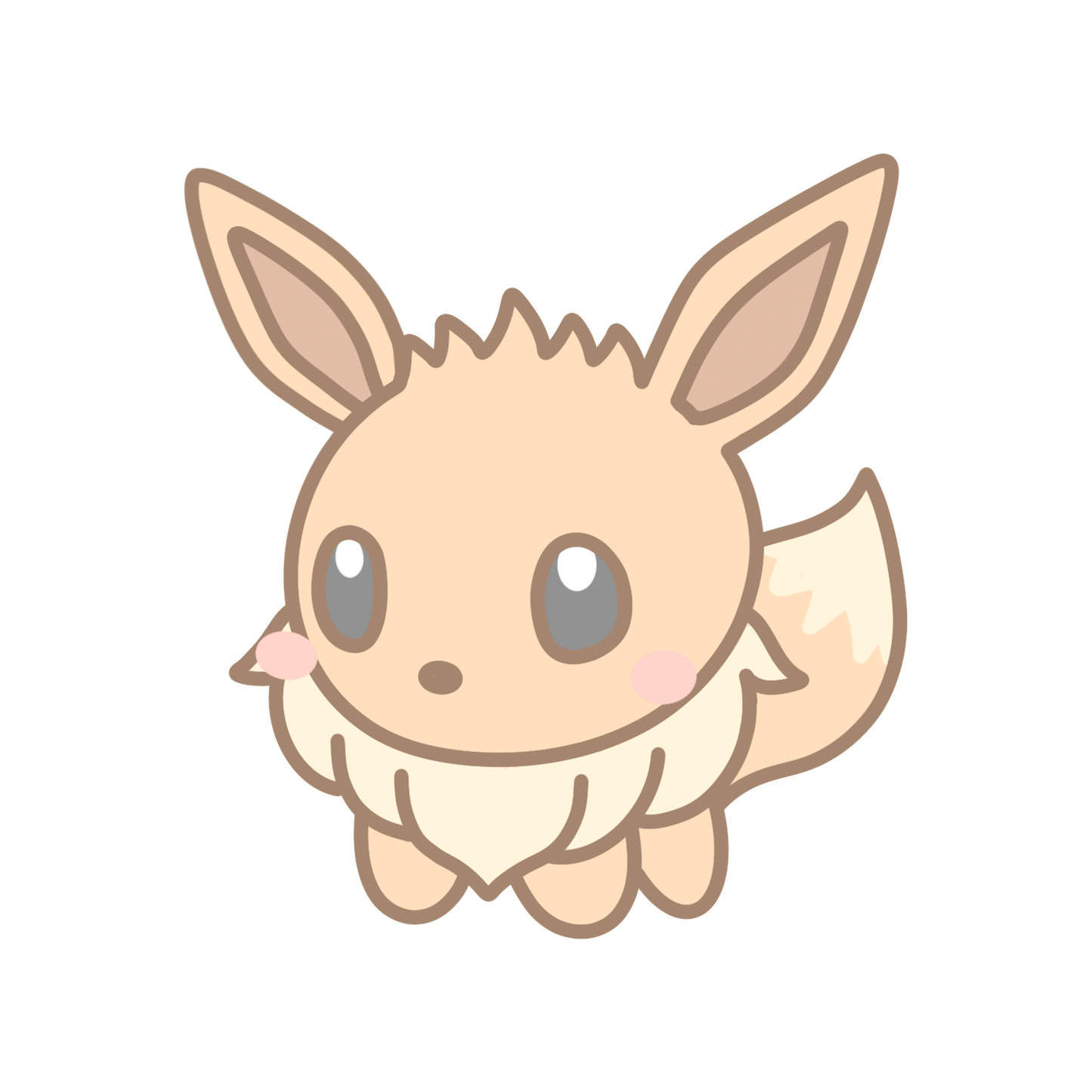 Eeveelutions Sticker Flakes
