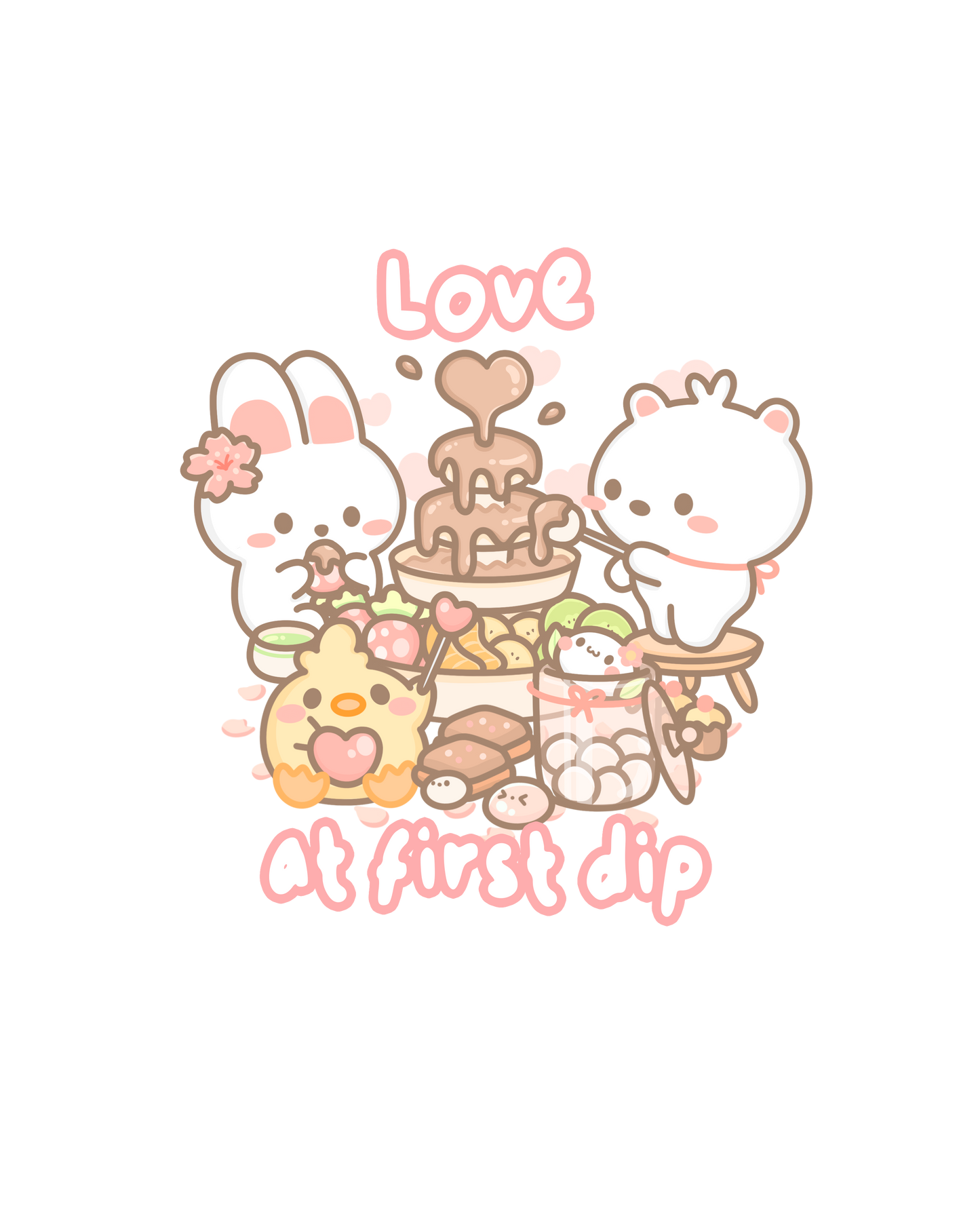 Choco Affection Sticker Flakes