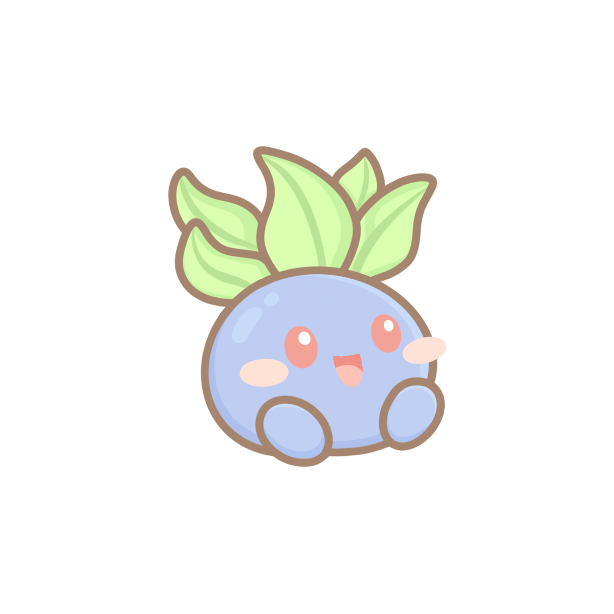Vileplume, Gloom & Oddish Sticker Flakes