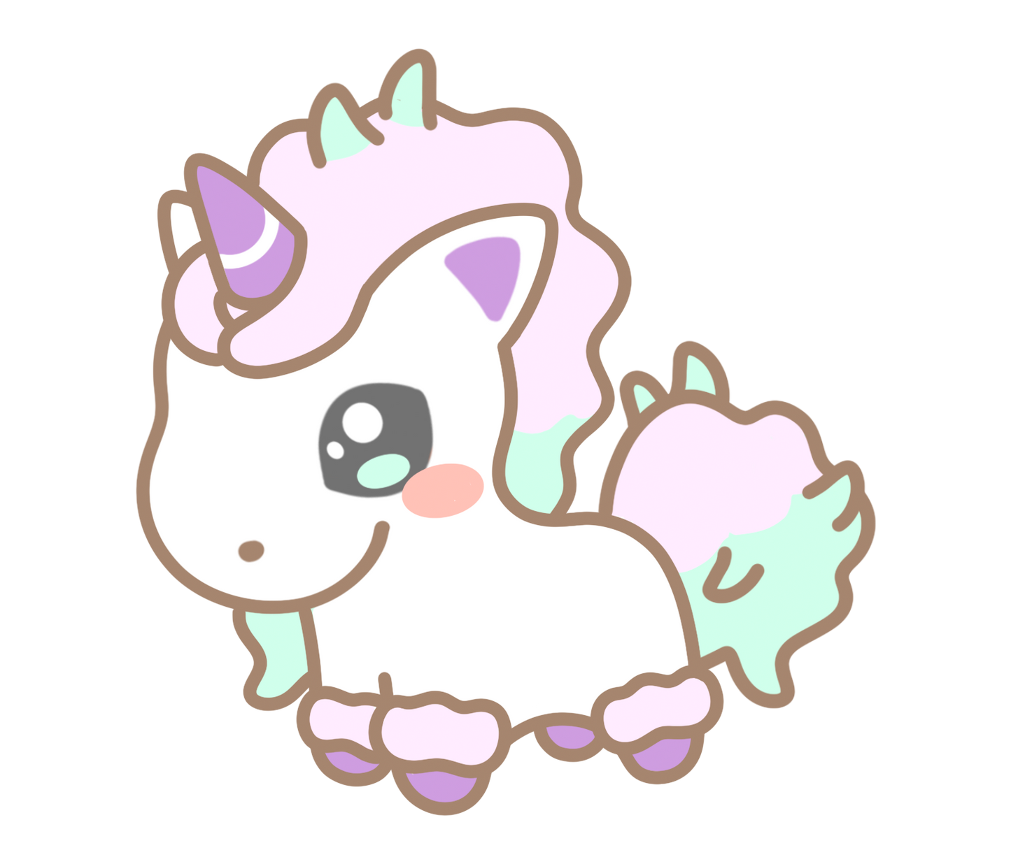 Ponyta & Galarian Ponyta Sticker Flakes