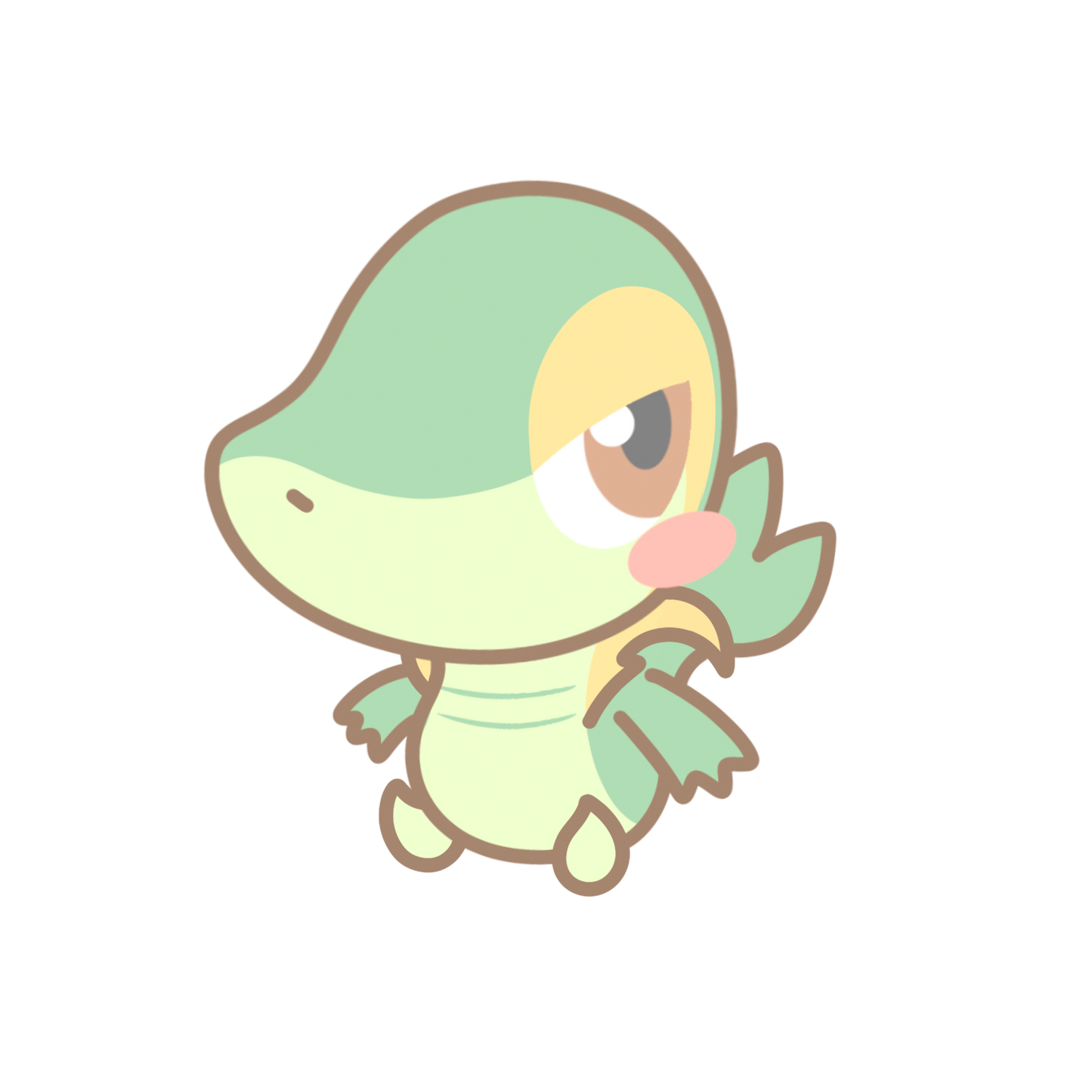 Tepig, Oshawott & Snivy Sticker Flakes