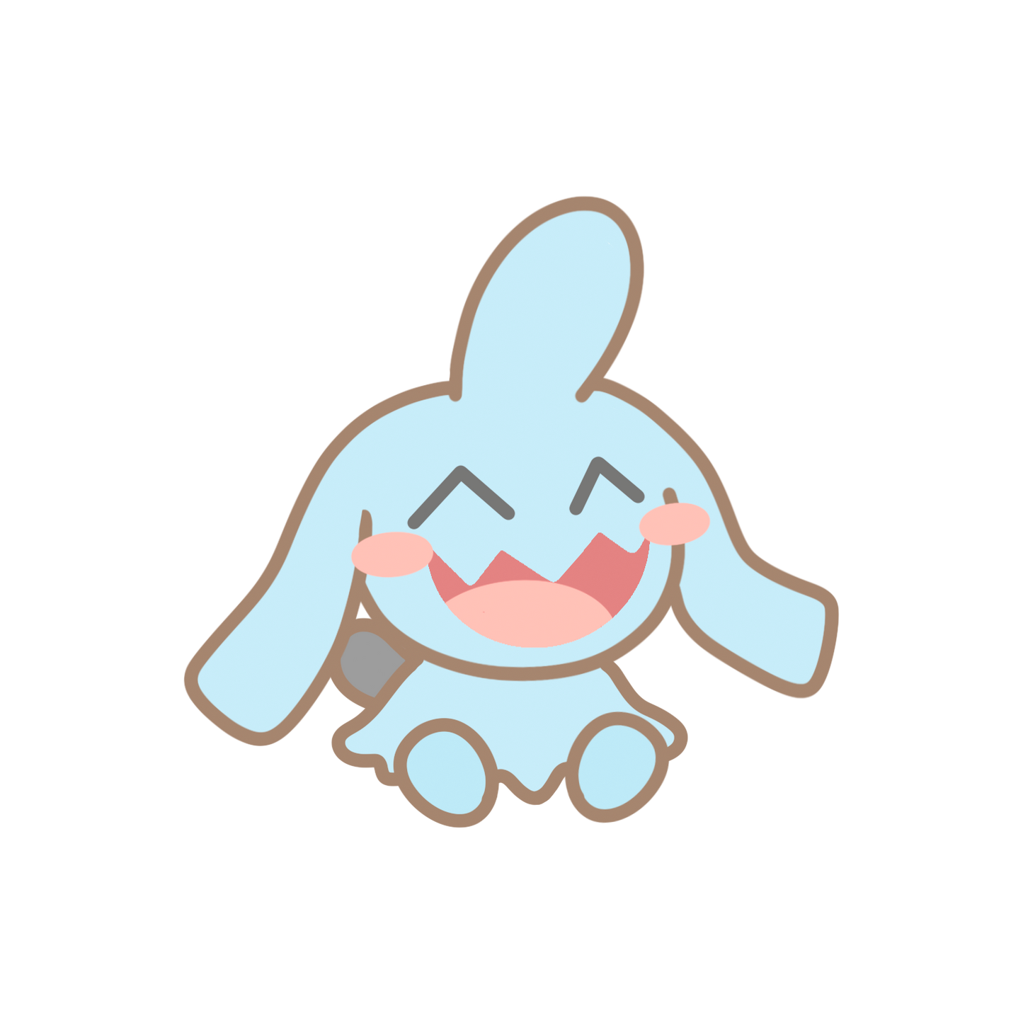 Azurill, Mantyke, Munchlax, Riolu & Wynaut Sticker Flakes