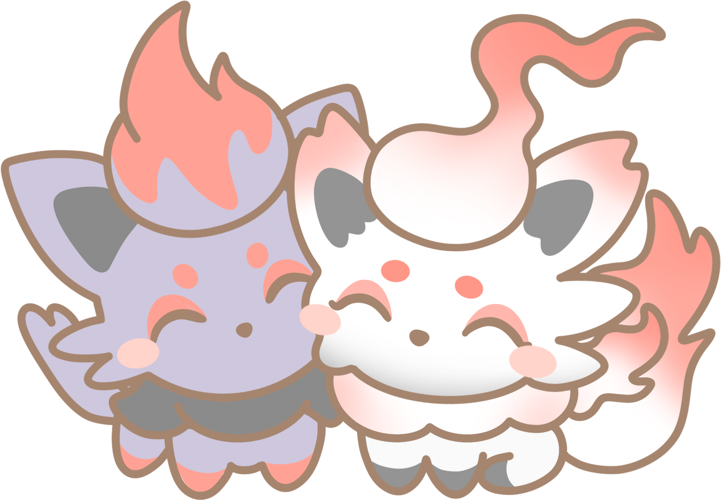 Zorua, Hisuian Zorua Sticker Flakes