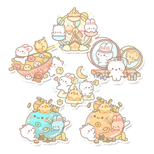Assorted Sticker Flakes