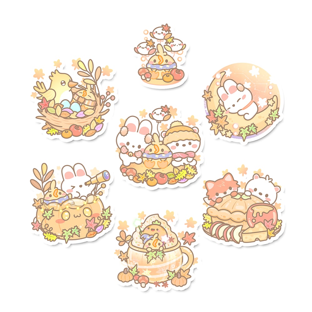 Autumn Aura Sticker Flakes