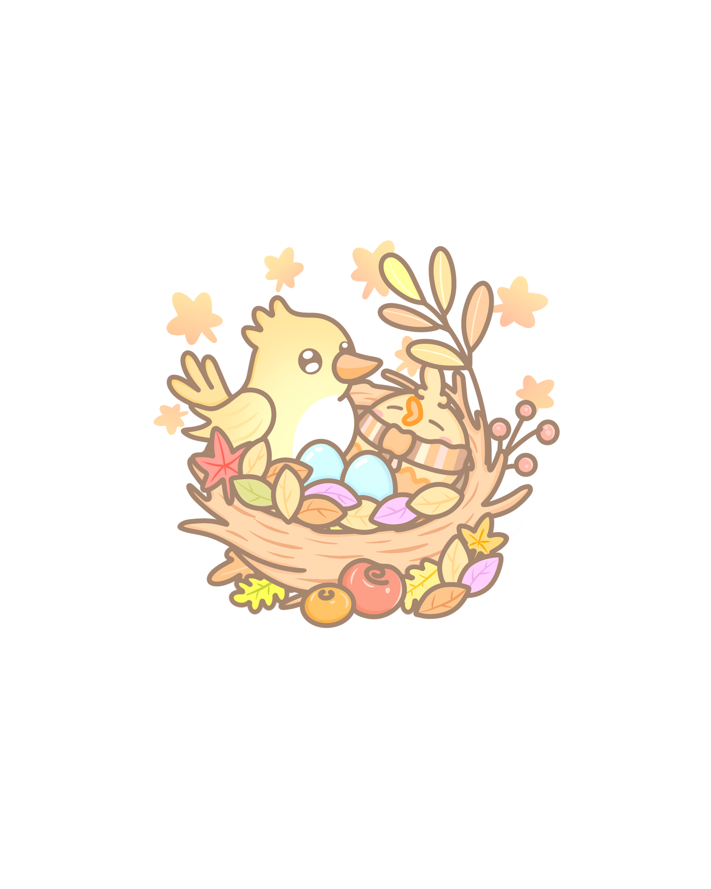 Autumn Aura Sticker Flakes