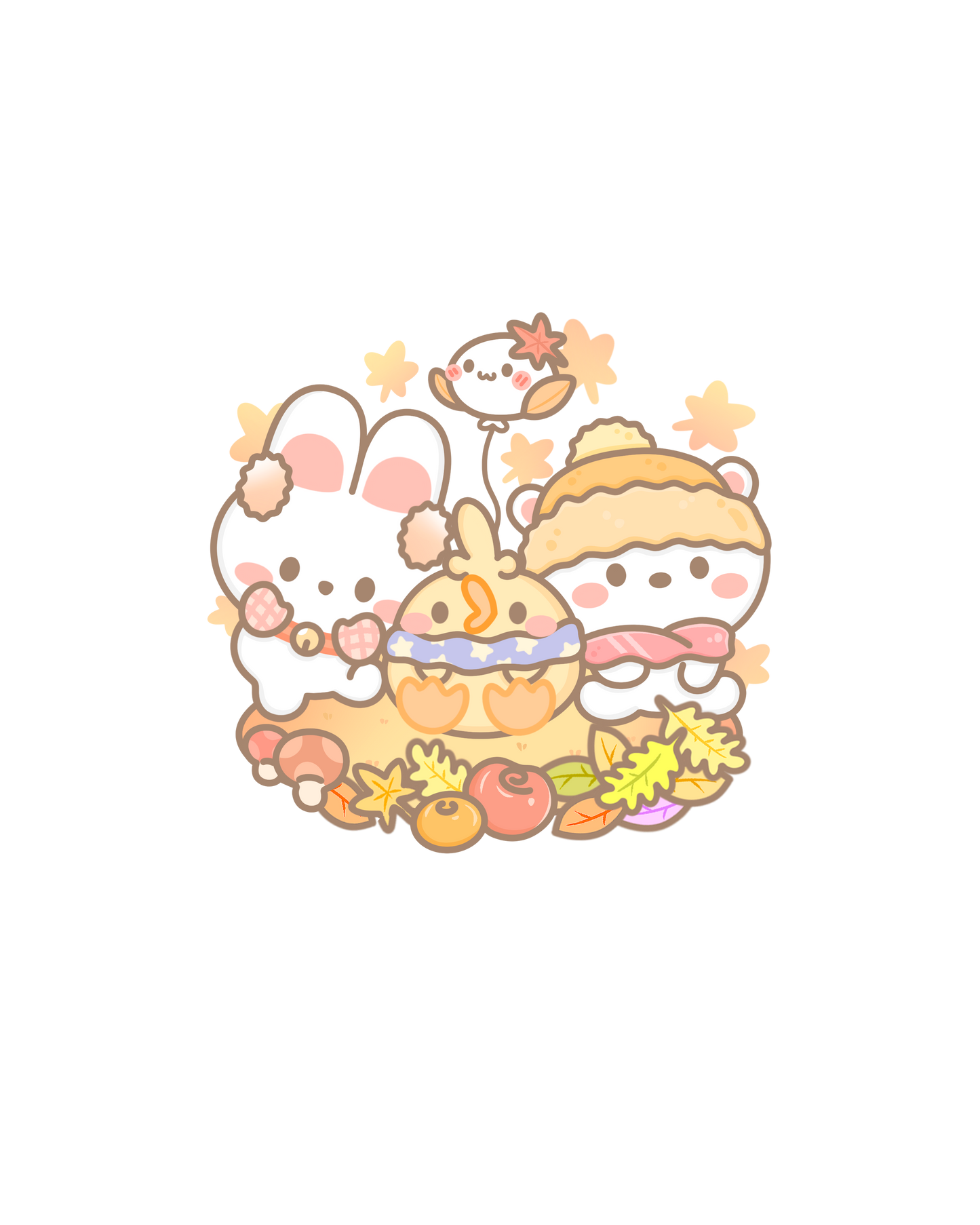 Autumn Aura Sticker Flakes
