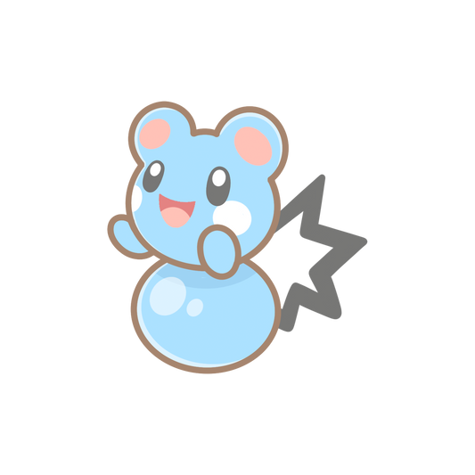 Azurill, Mantyke, Munchlax, Riolu & Wynaut Sticker Flakes