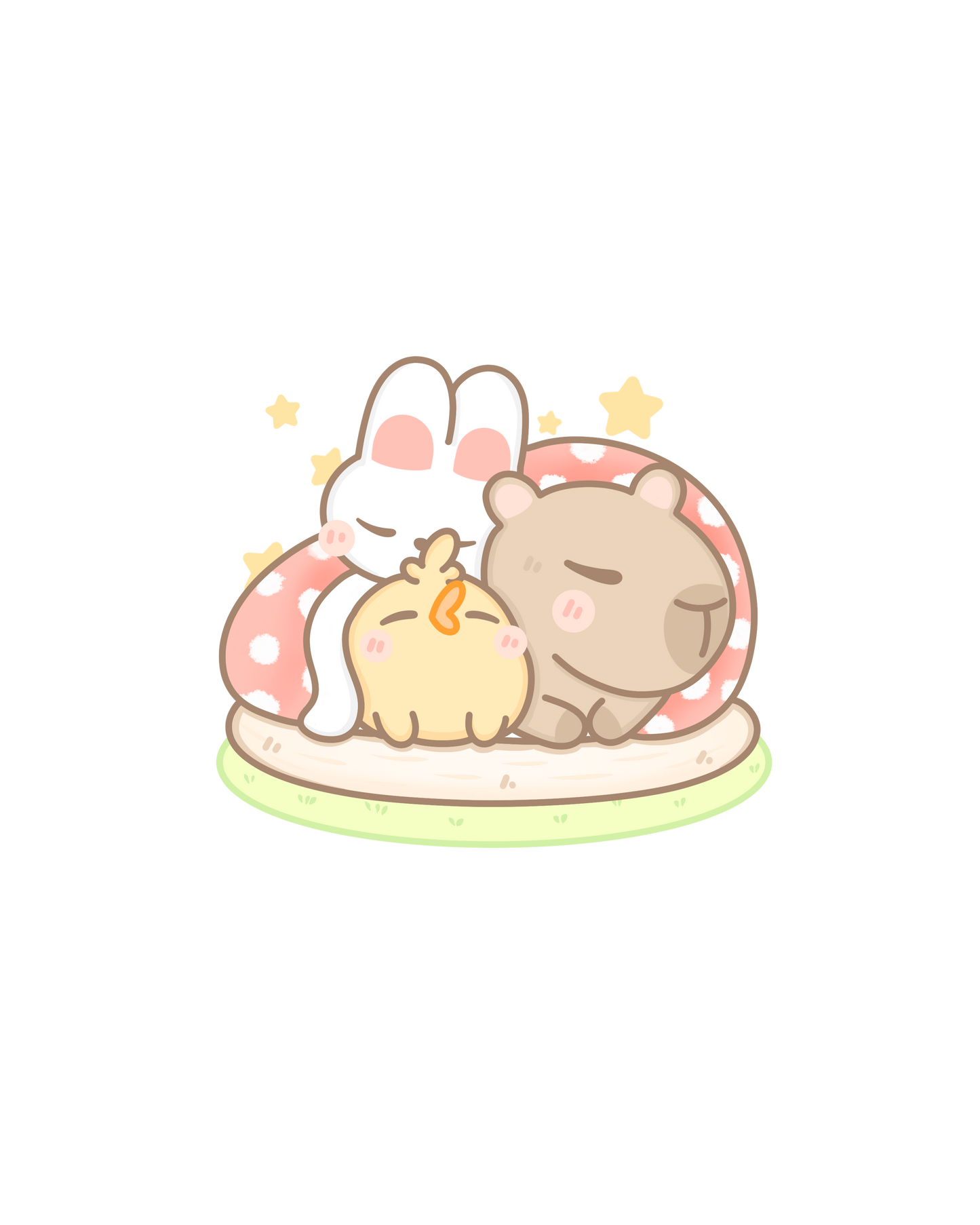 Snooze Haven Sticker Flakes