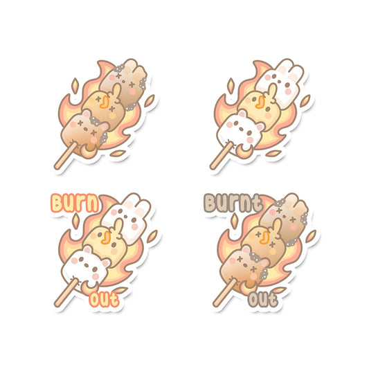 Burnout Sticker Flakes