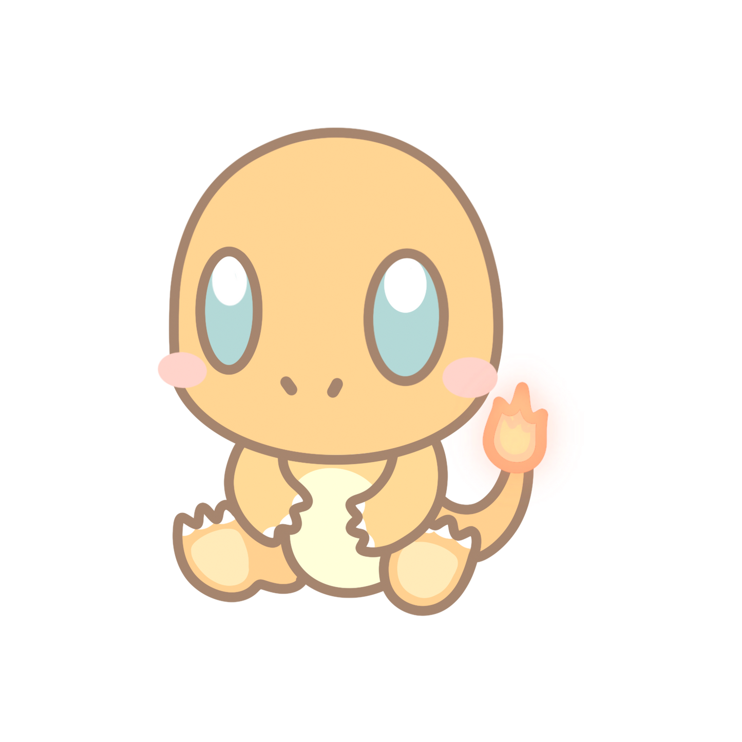 Blastoise, Charizard, Venusaur, Squirtle, Charmander & Bulbasaur Sticker Flakes