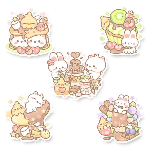 Choco Affection Sticker Flakes