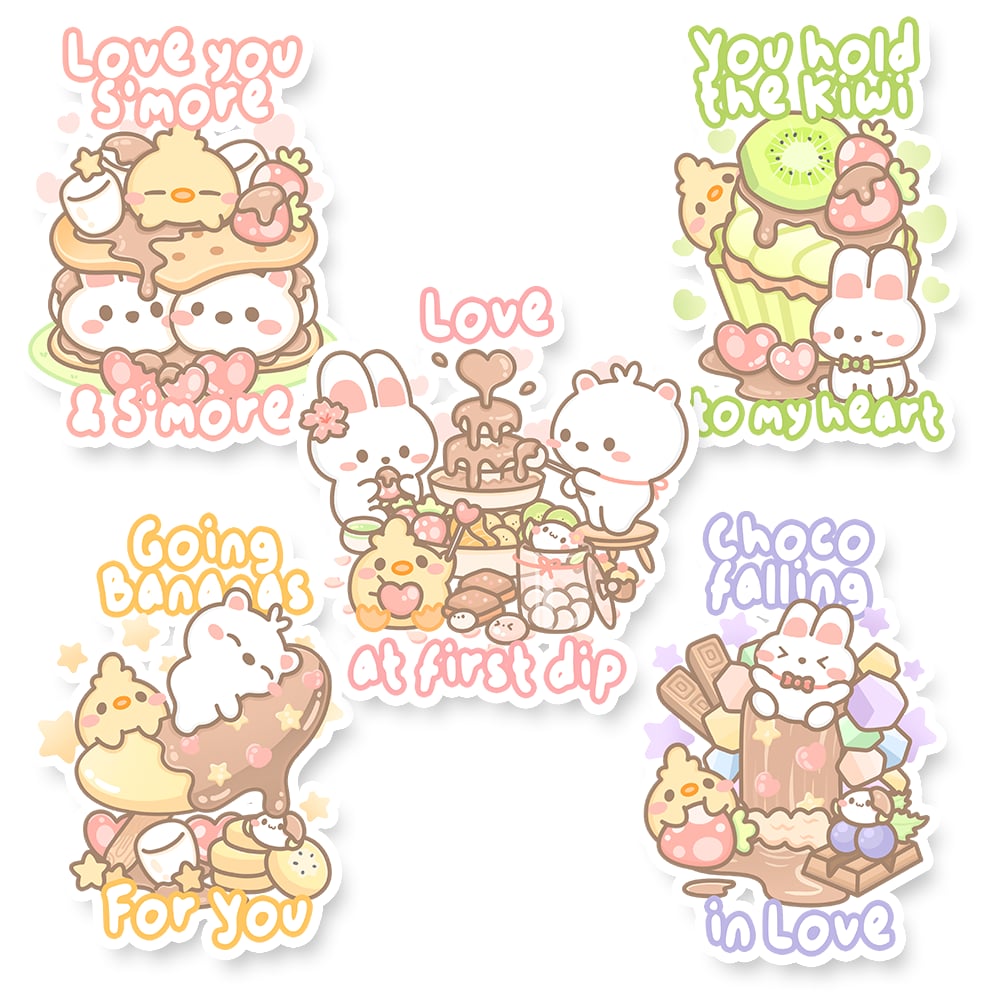 Choco Affection Sticker Flakes