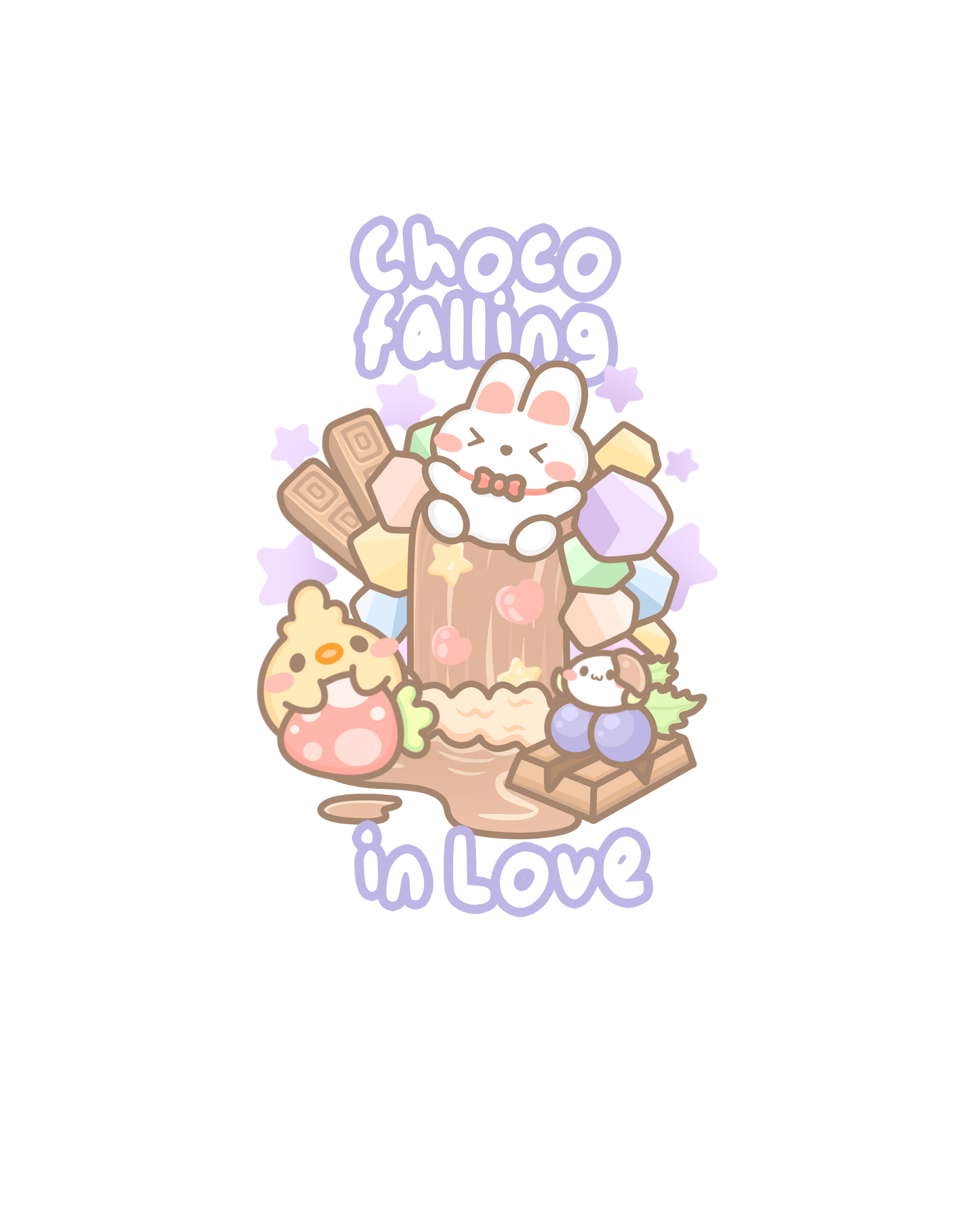 Choco Affection Sticker Flakes