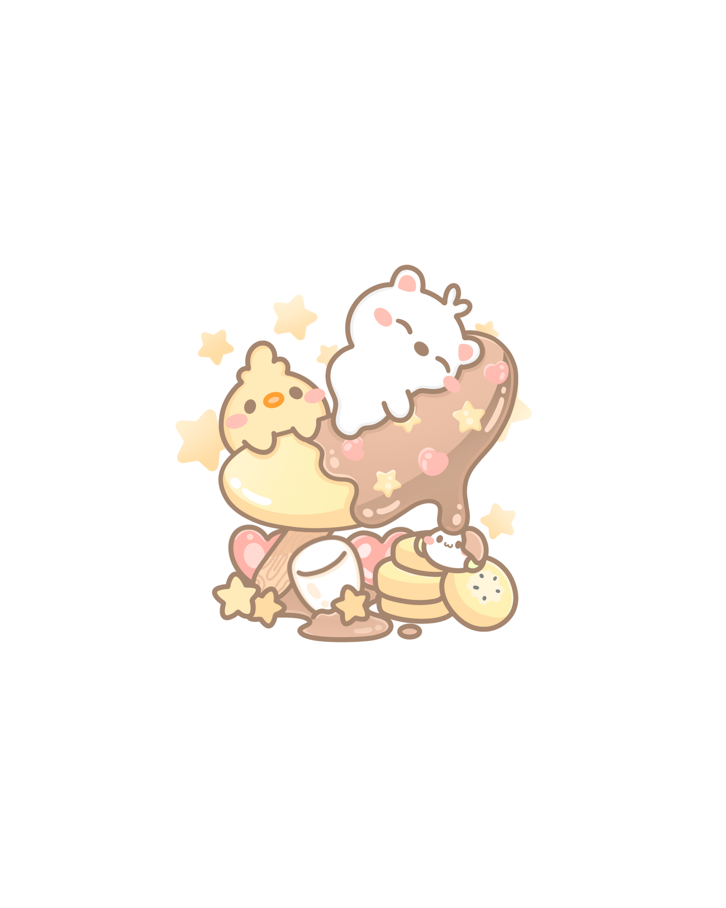 Choco Affection Sticker Flakes