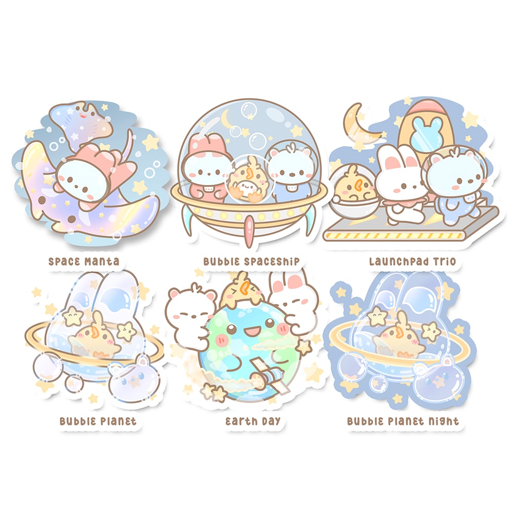 Cosmic Bliss Sticker Flakes