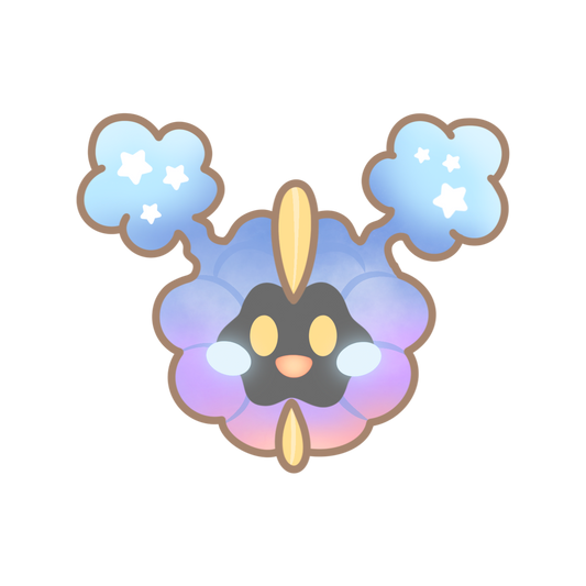 Cosmog & Cosmoem Sticker Flakes