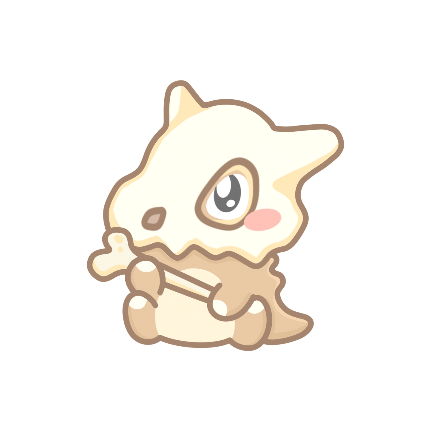 Cubone & Marowak Sticker Flakes