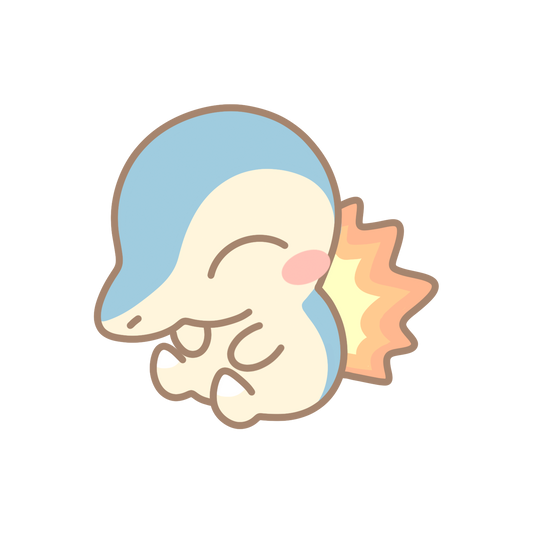 Cyndaquil, Totodile & Chikorita Sticker Flakes