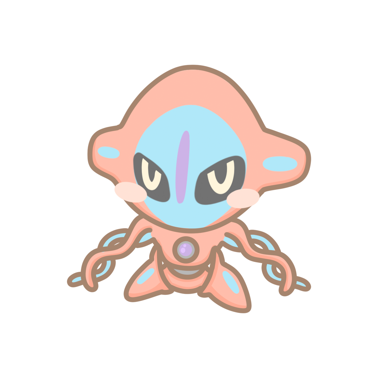 Jirachi & Deoxys Sticker Flakes