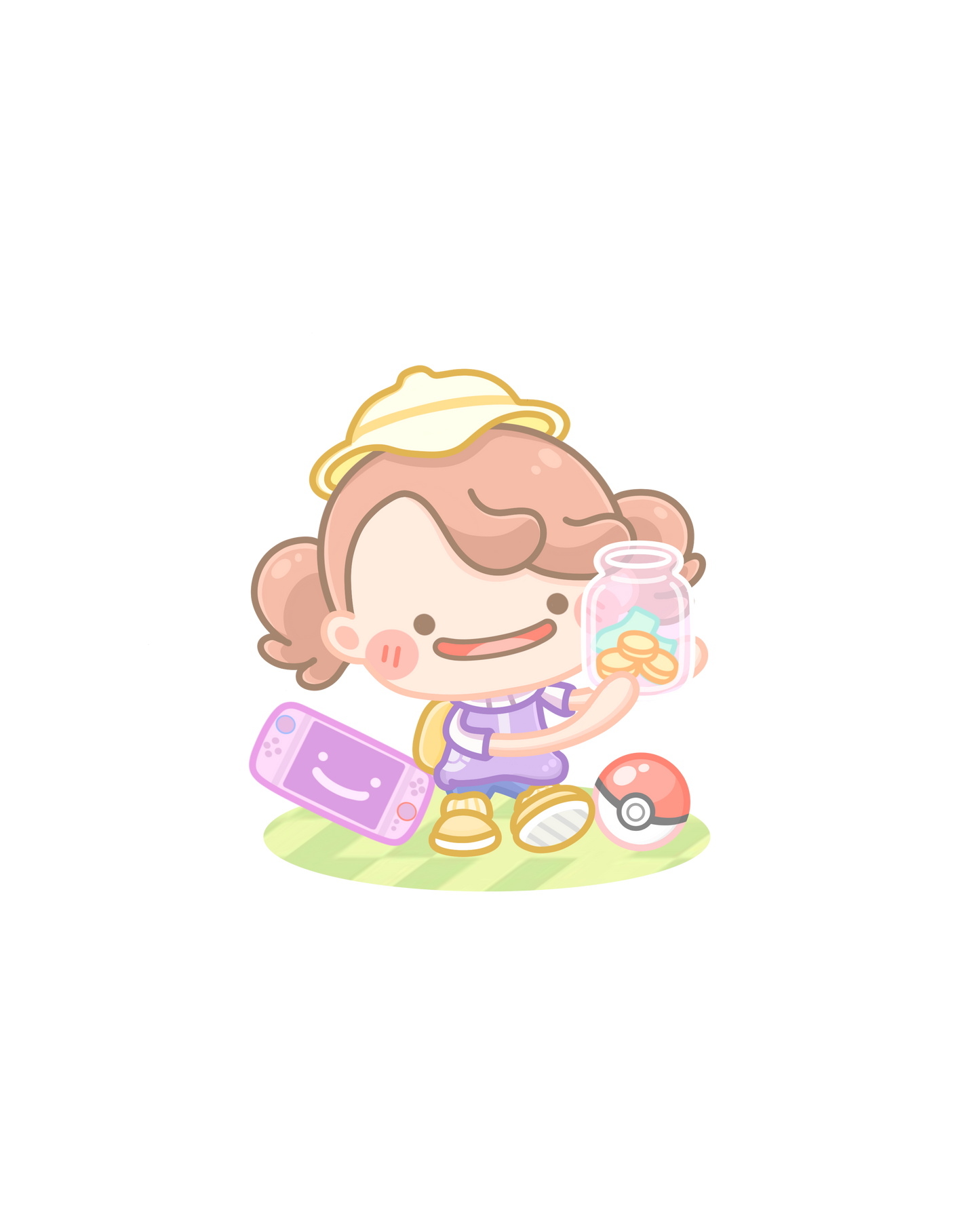 Pokopia Sticker Flakes