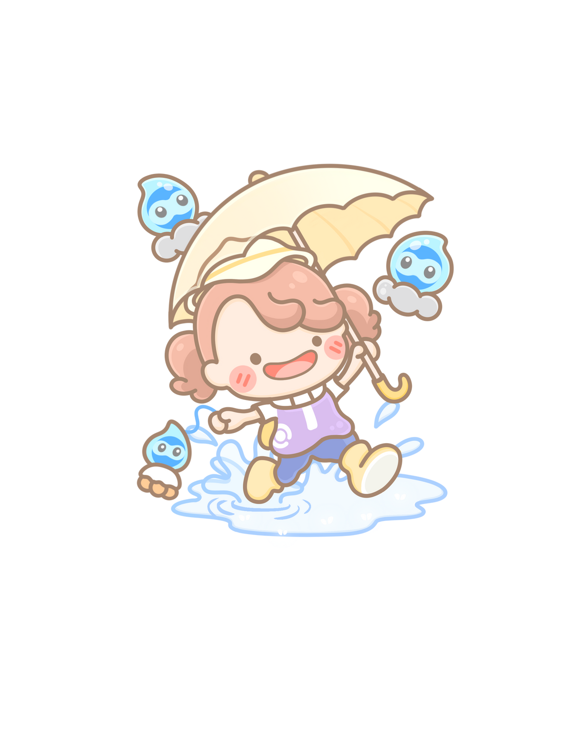 Pokopia Sticker Flakes