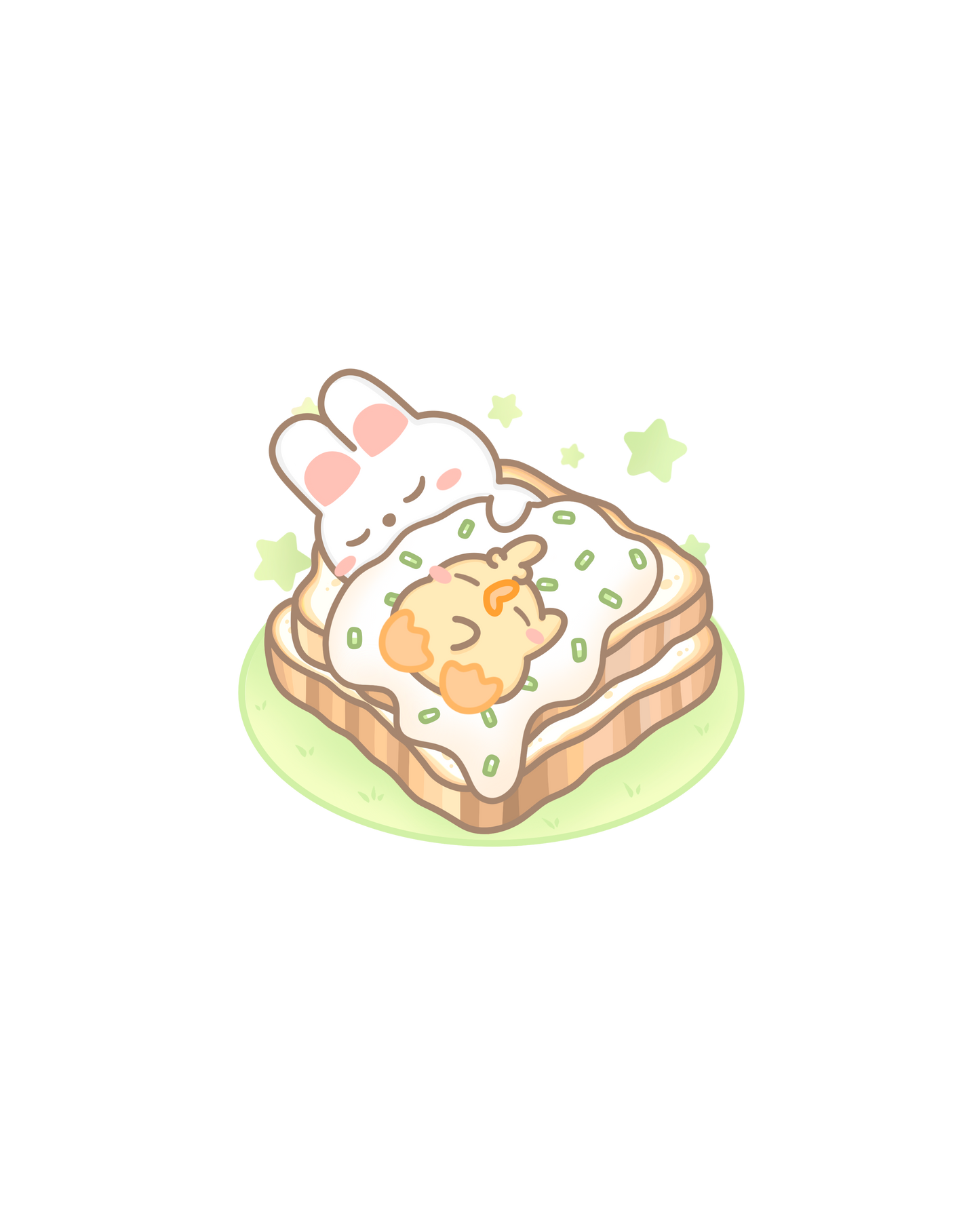Snooze Haven Sticker Flakes