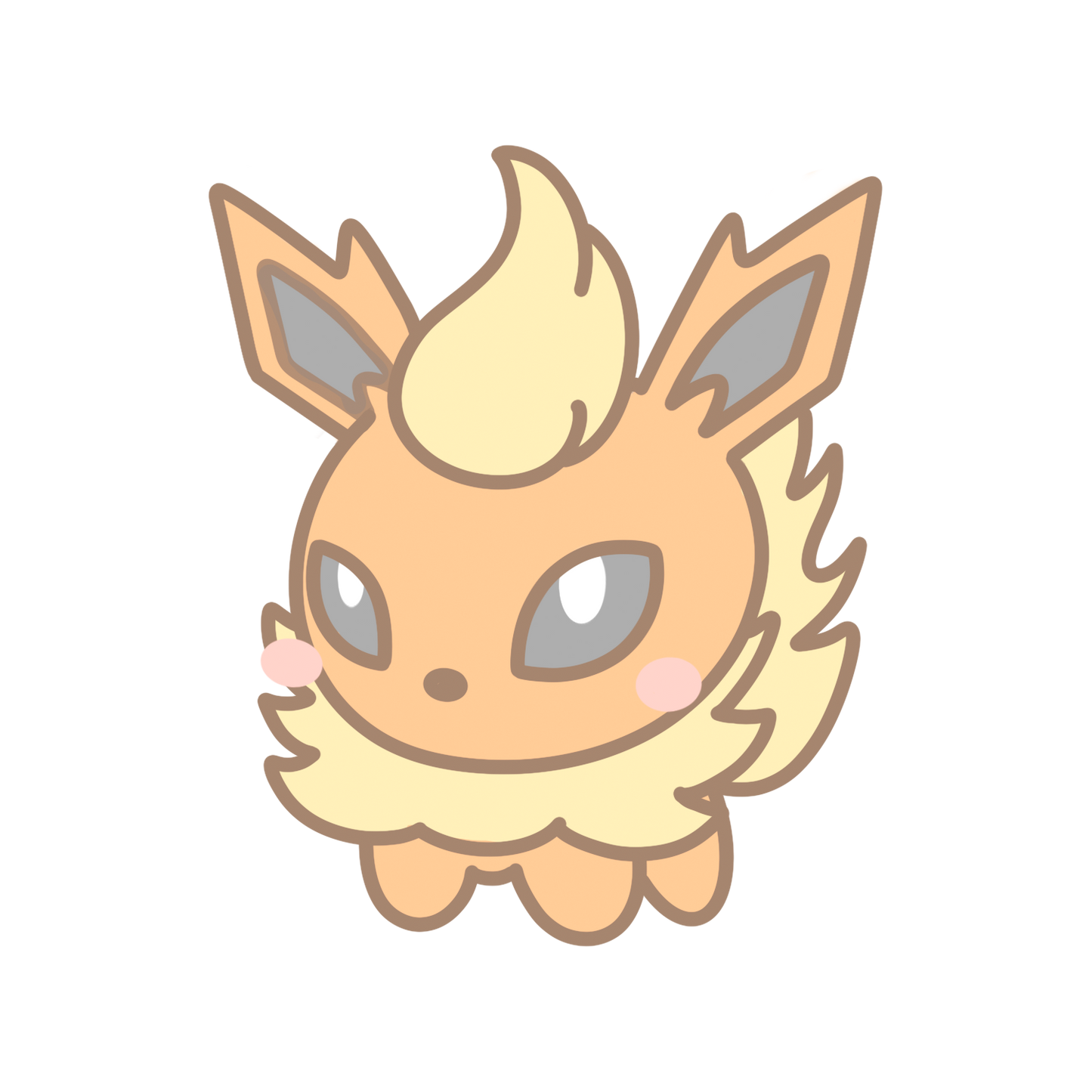 Eeveelutions Sticker Flakes