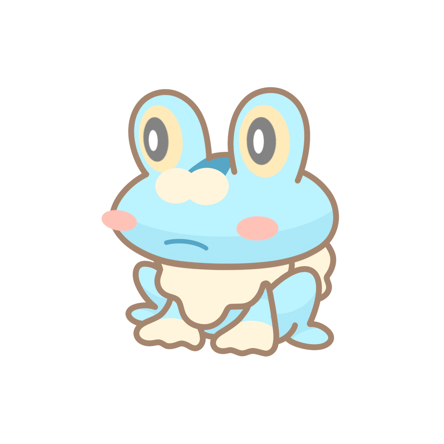 Fennekin, Froakie & Chespin Sticker Flakes