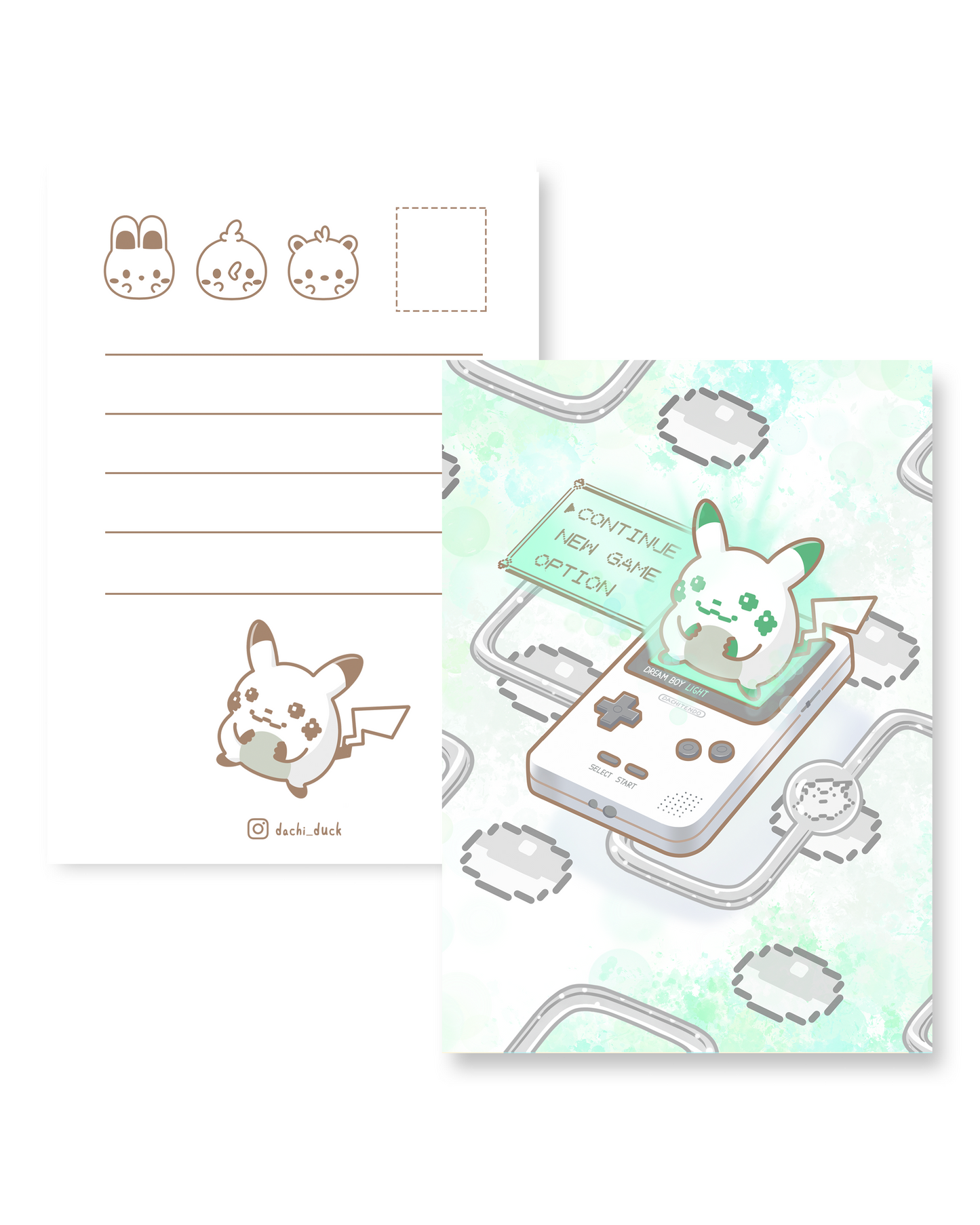 Dachimon Assorted Postcard Prints