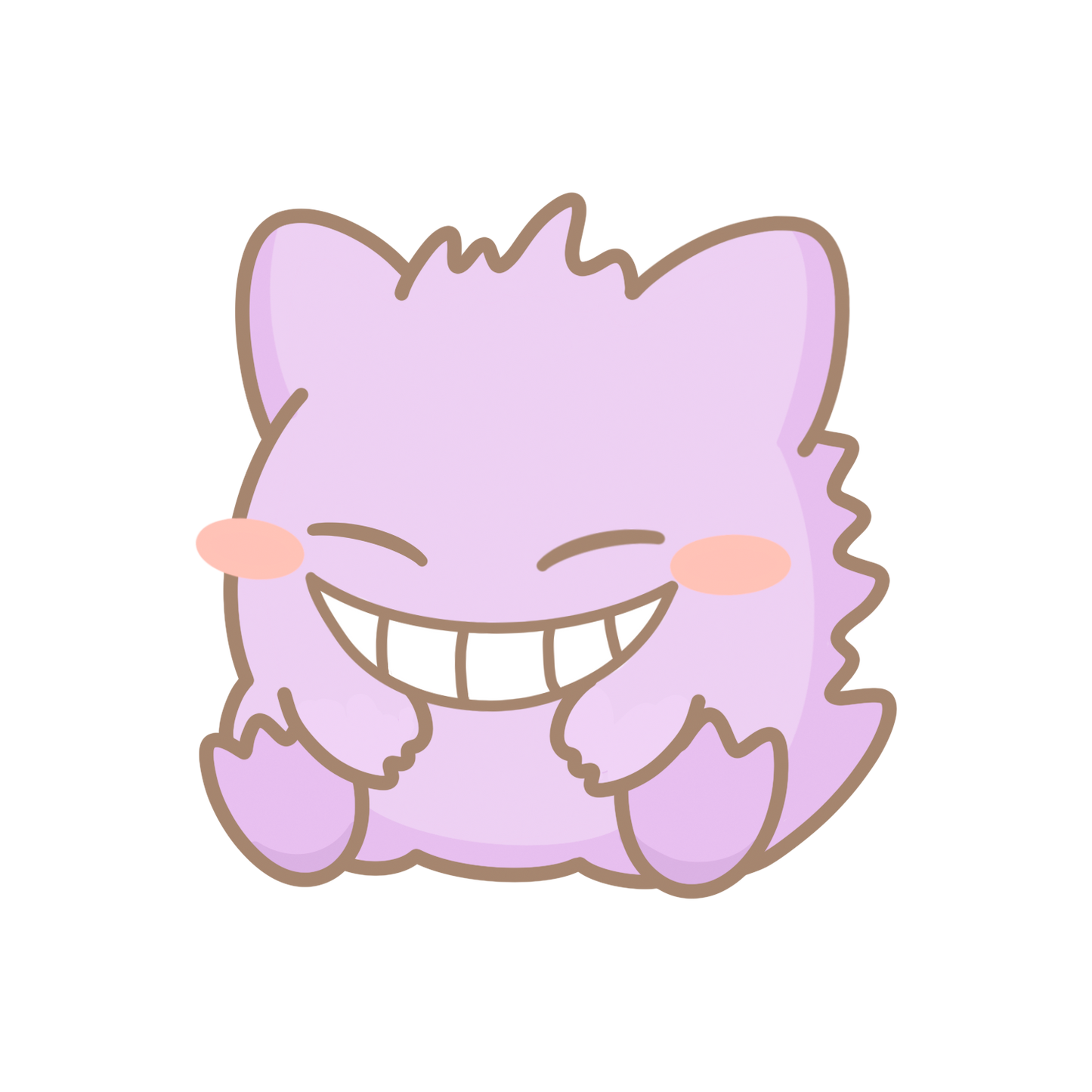 Ghastly, Haunter & Gengar Sticker Flakes