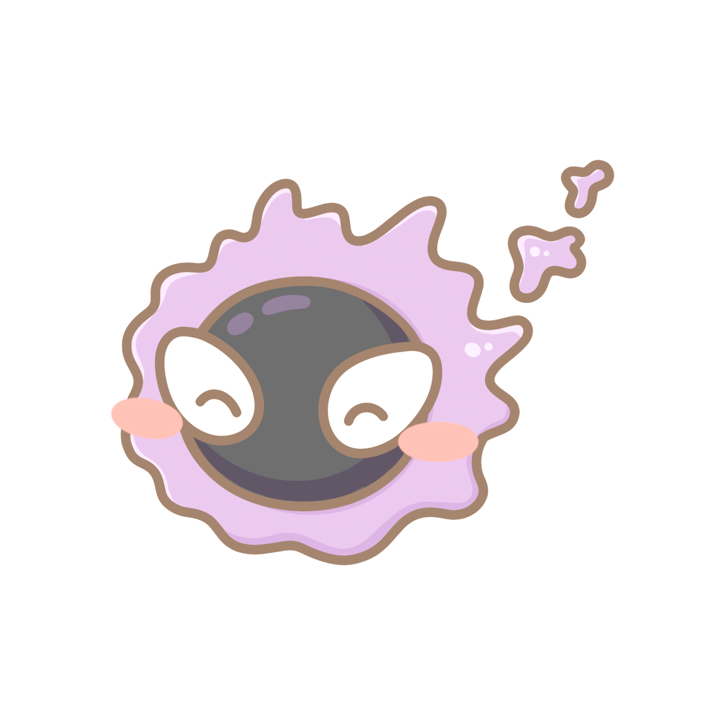 Ghastly, Haunter & Gengar Sticker Flakes