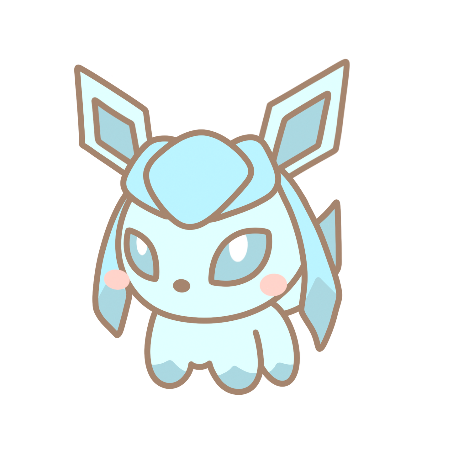 Eeveelutions Sticker Flakes