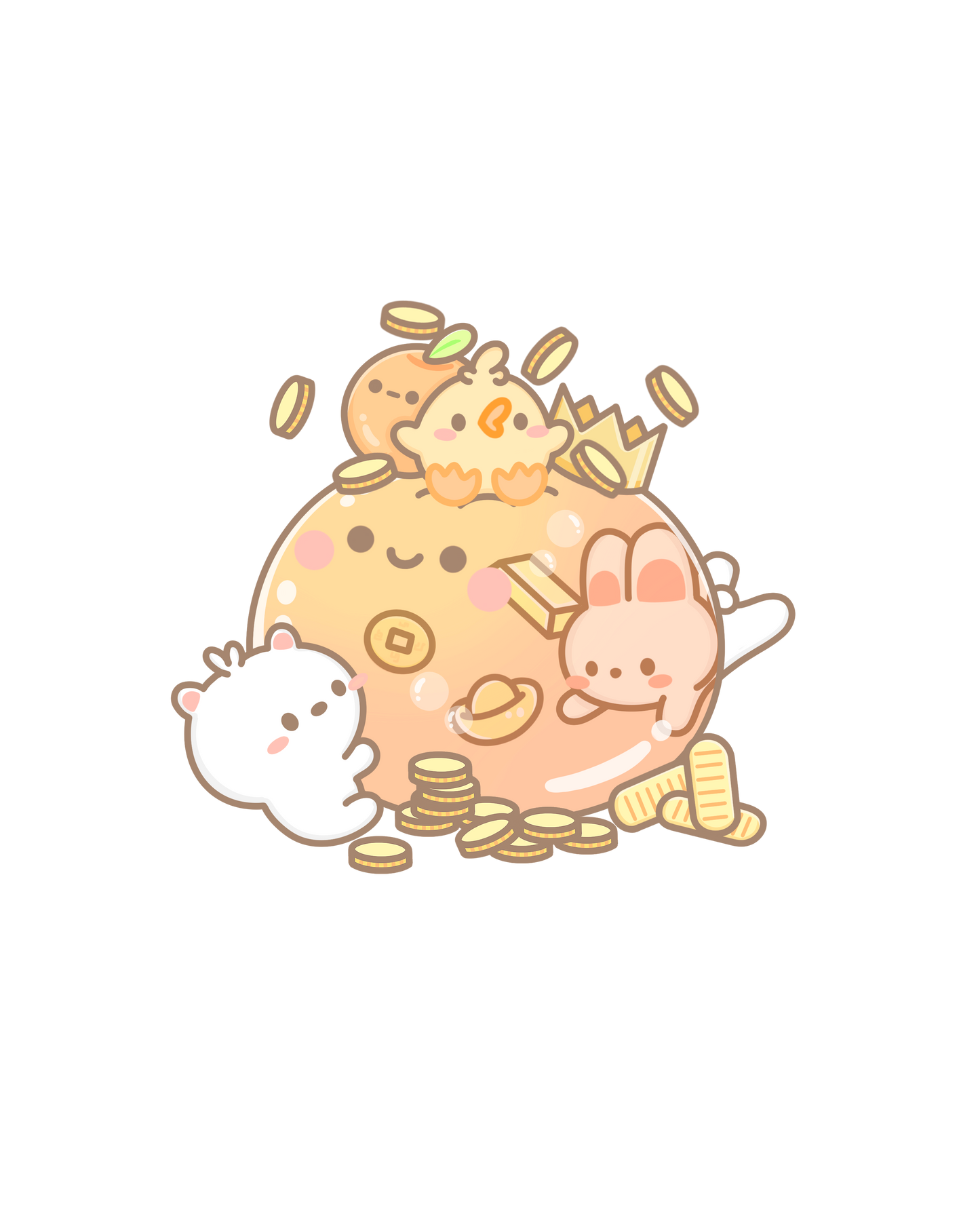 Assorted Sticker Flakes