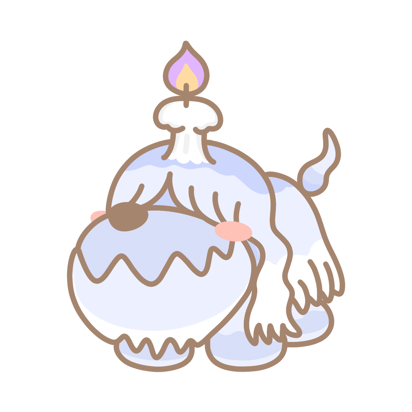 Gigantamax Gengar, Mega Gengar, Espurr, Greavard & Litwick Sticker Flakes