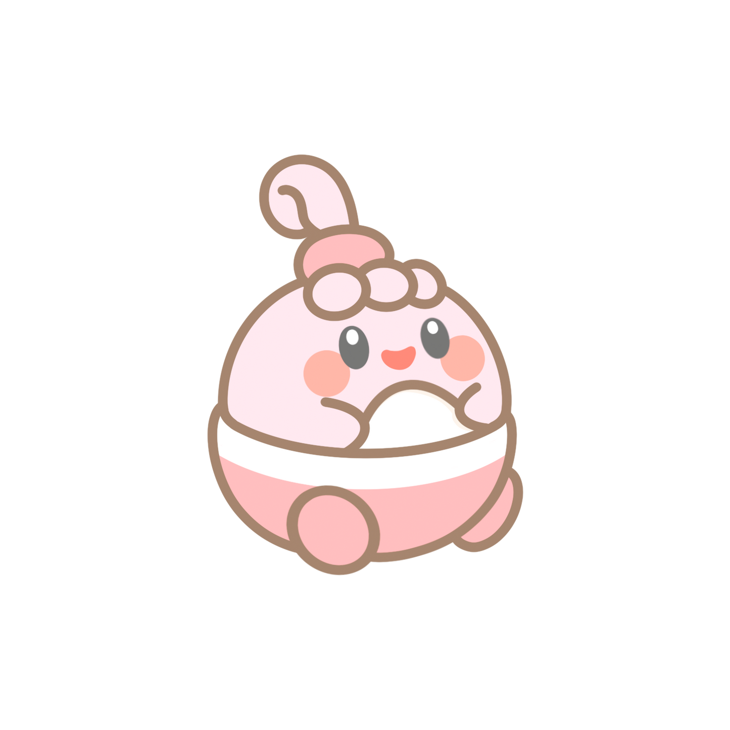 Snorlax Babies, Pichu, Cleffa, Happiny, Togepi & Igglybuff Sticker Flakes