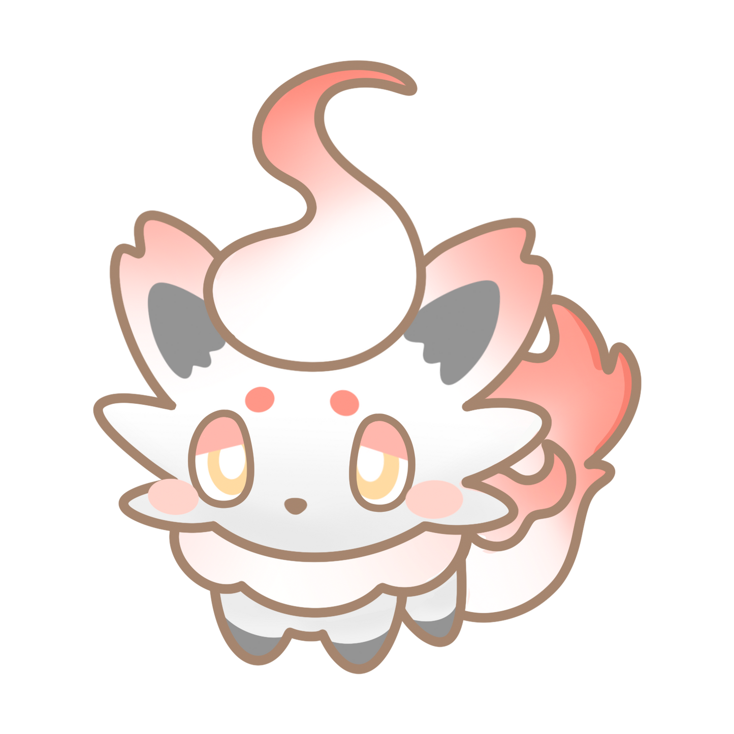 Zorua, Hisuian Zorua Sticker Flakes