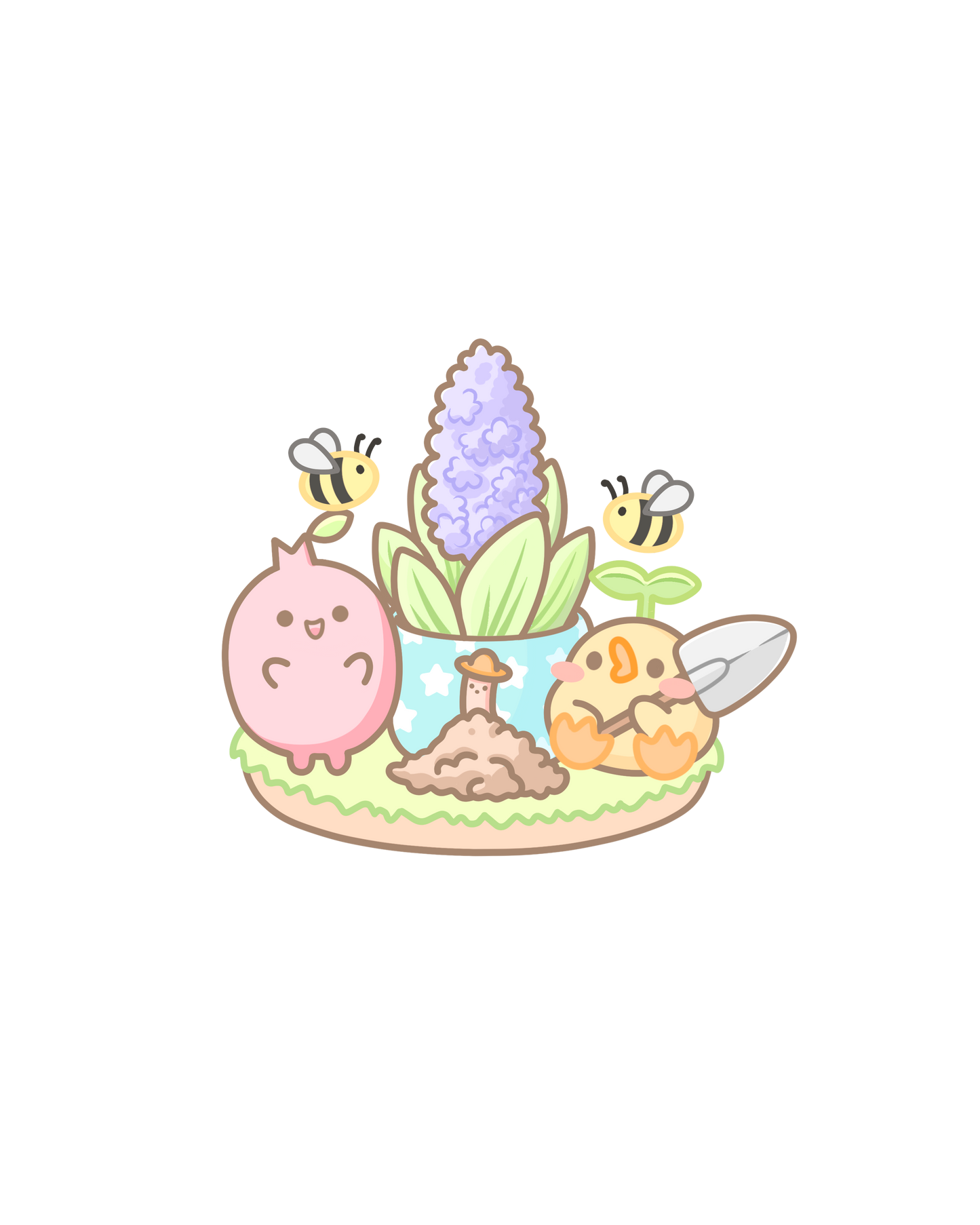 Nature Friends Sticker Flakes