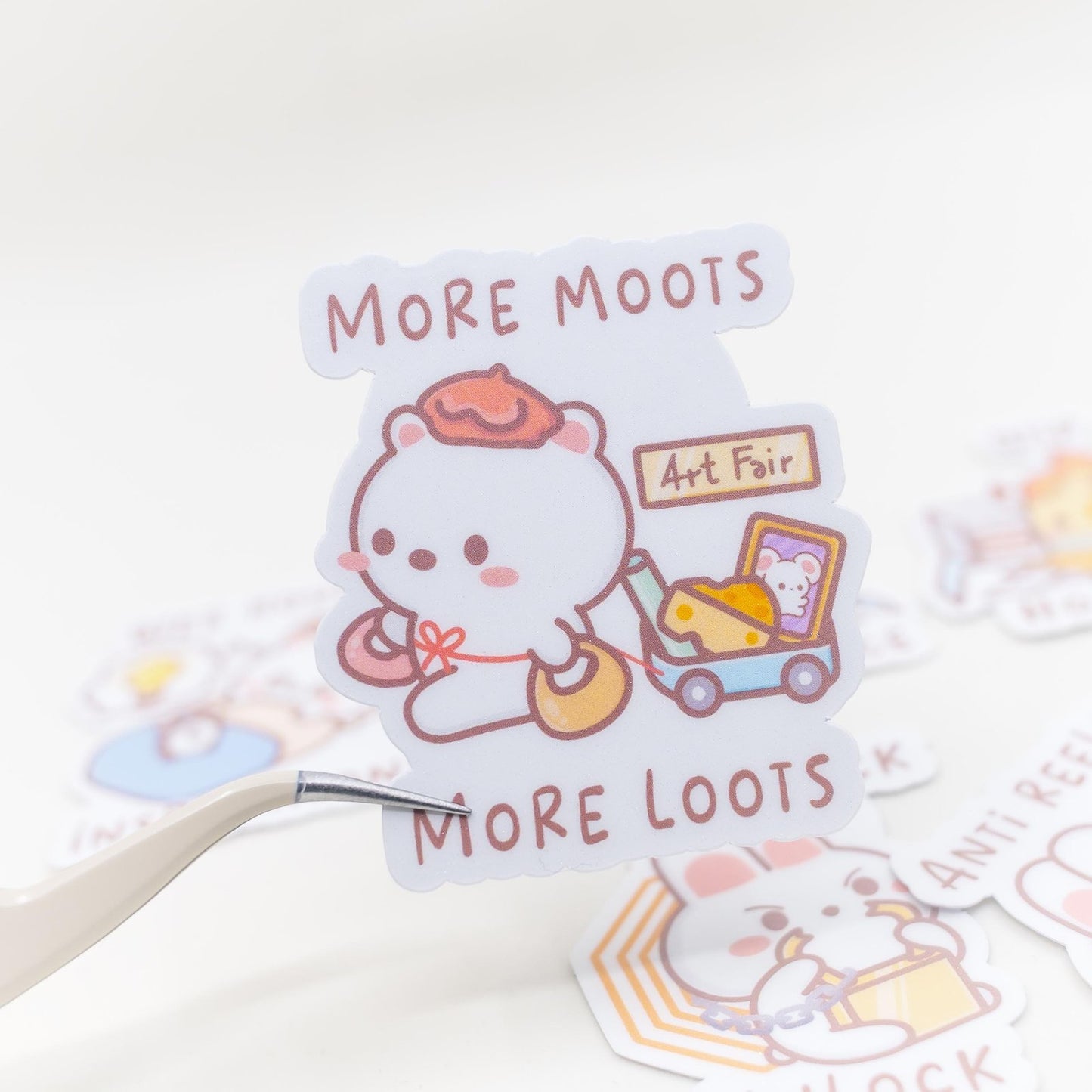 Artist Relatable Sticker Flakes