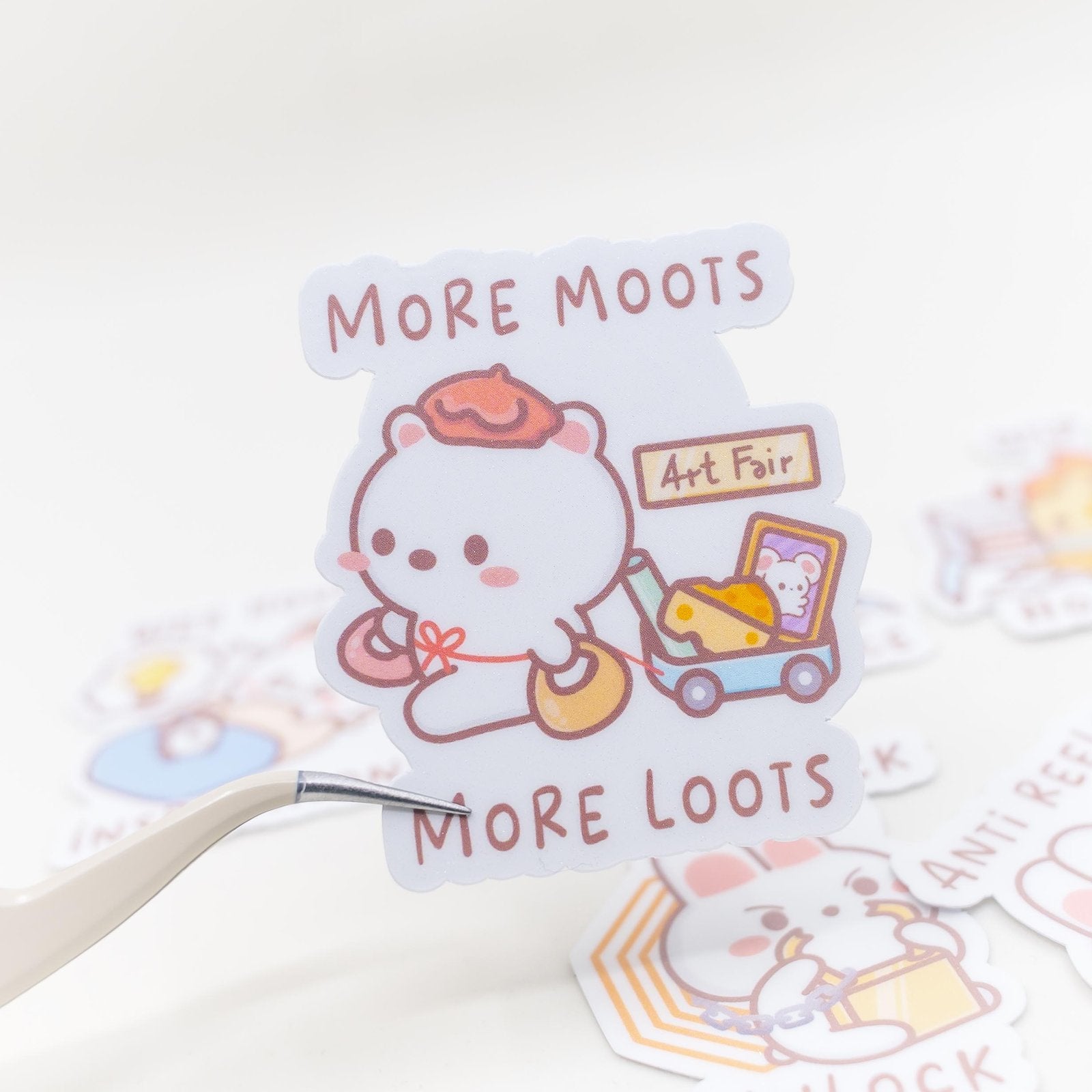 Artist Relatable Sticker Flakes