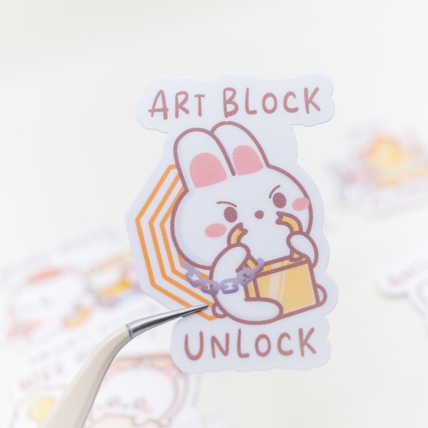 Artist Relatable Sticker Flakes