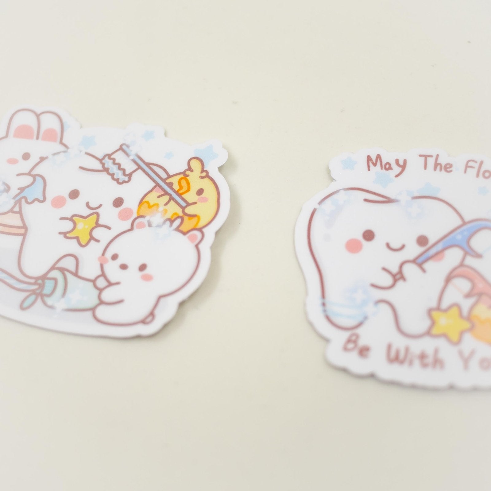 Dental Denizens Sticker Flakes