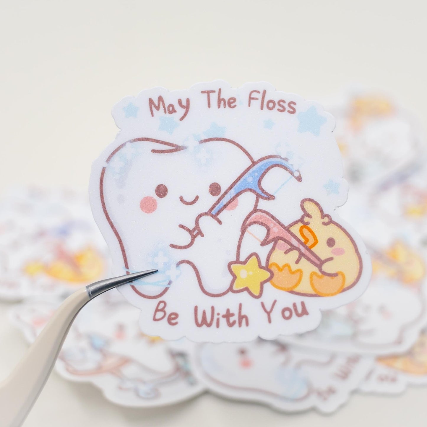 Dental Denizens Sticker Flakes