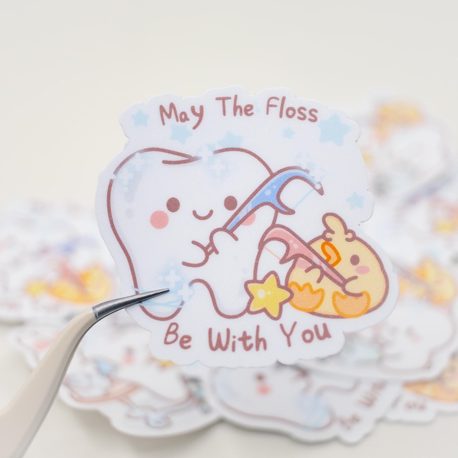 Dental Denizens Sticker Flakes