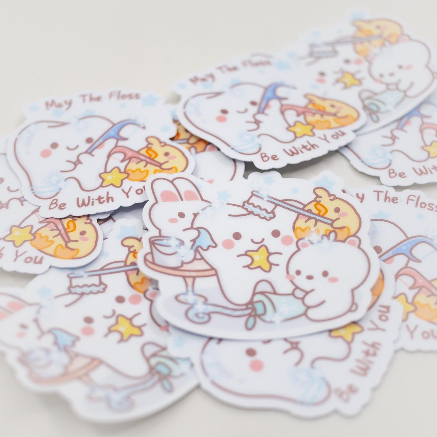 Dental Denizens Sticker Flakes