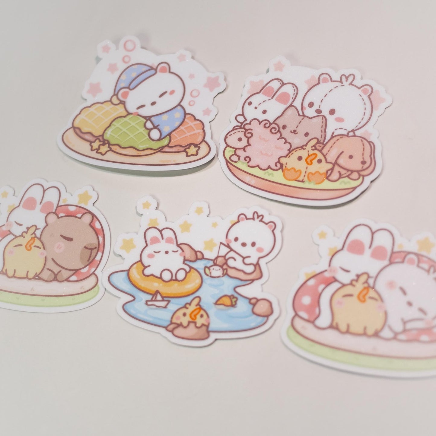 Snooze Haven Sticker Flakes