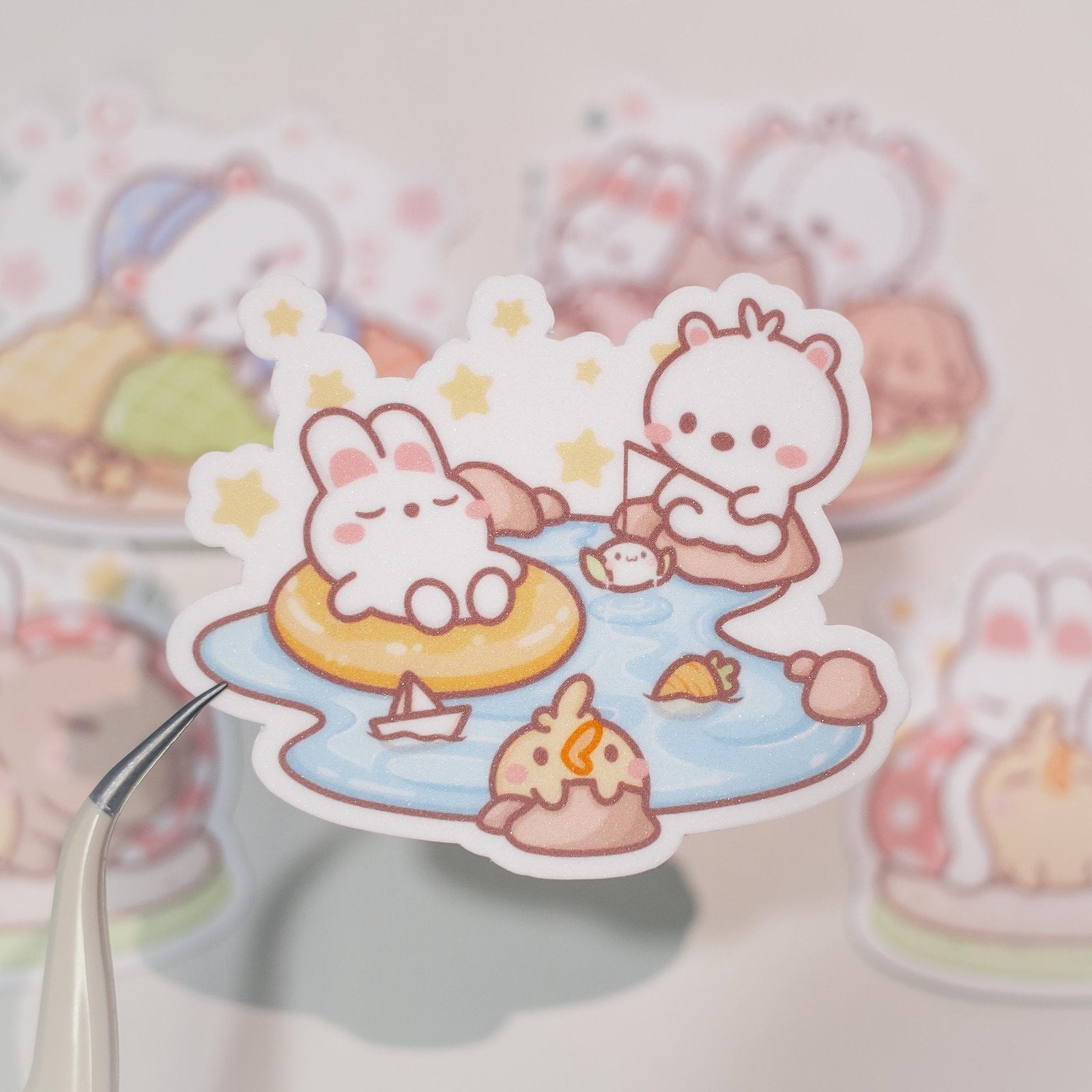 Snooze Haven Sticker Flakes