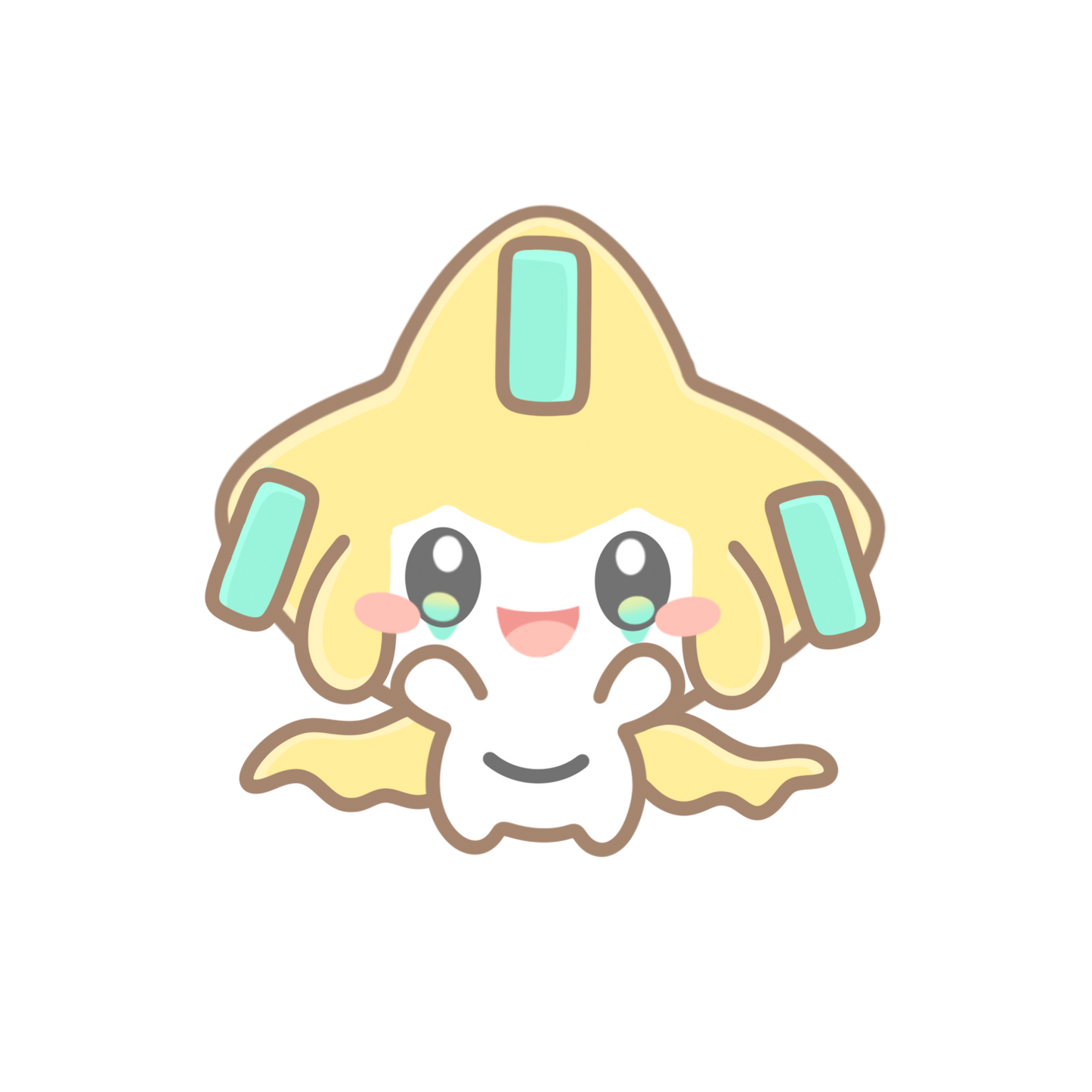 Jirachi & Deoxys Sticker Flakes