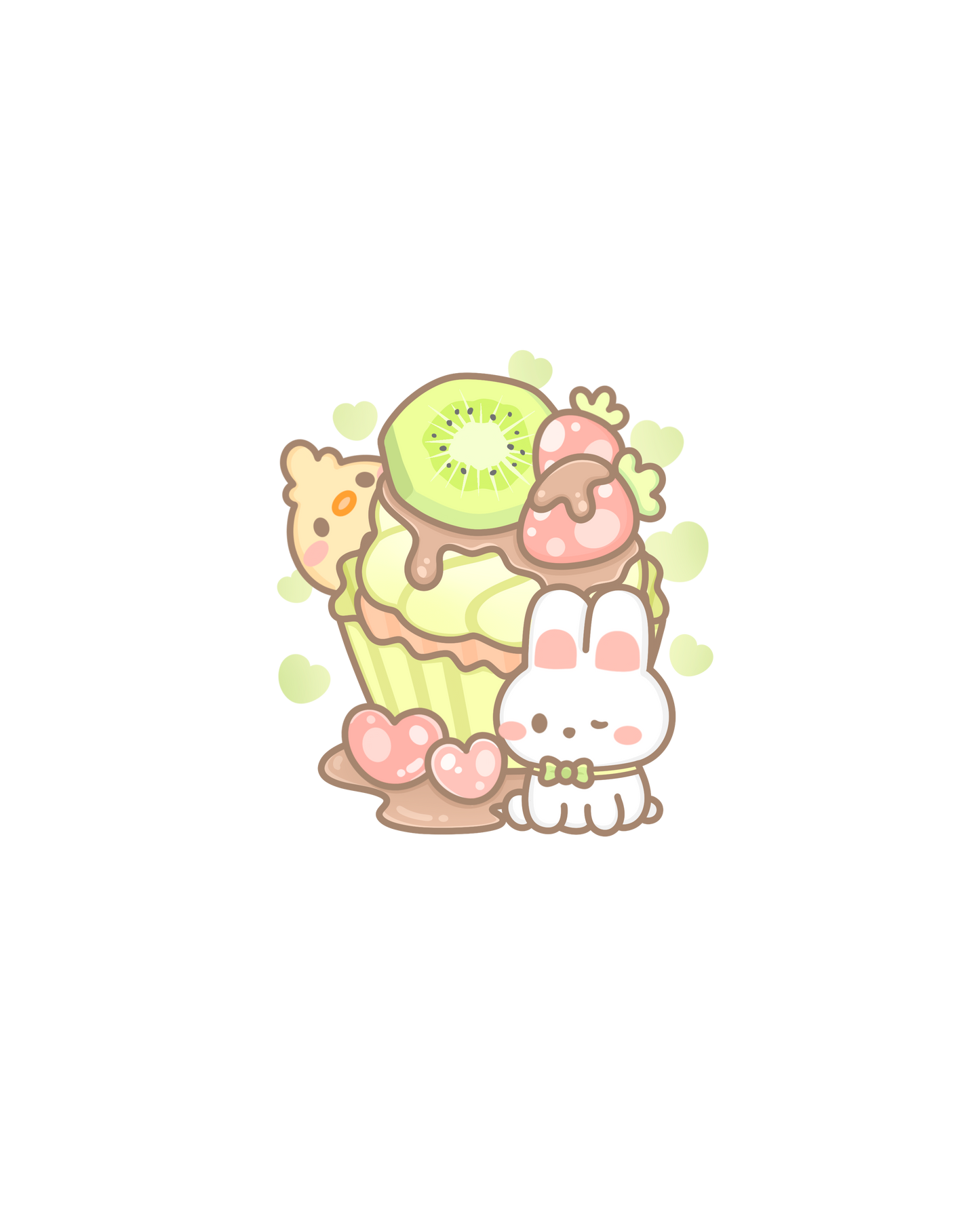 Choco Affection Sticker Flakes